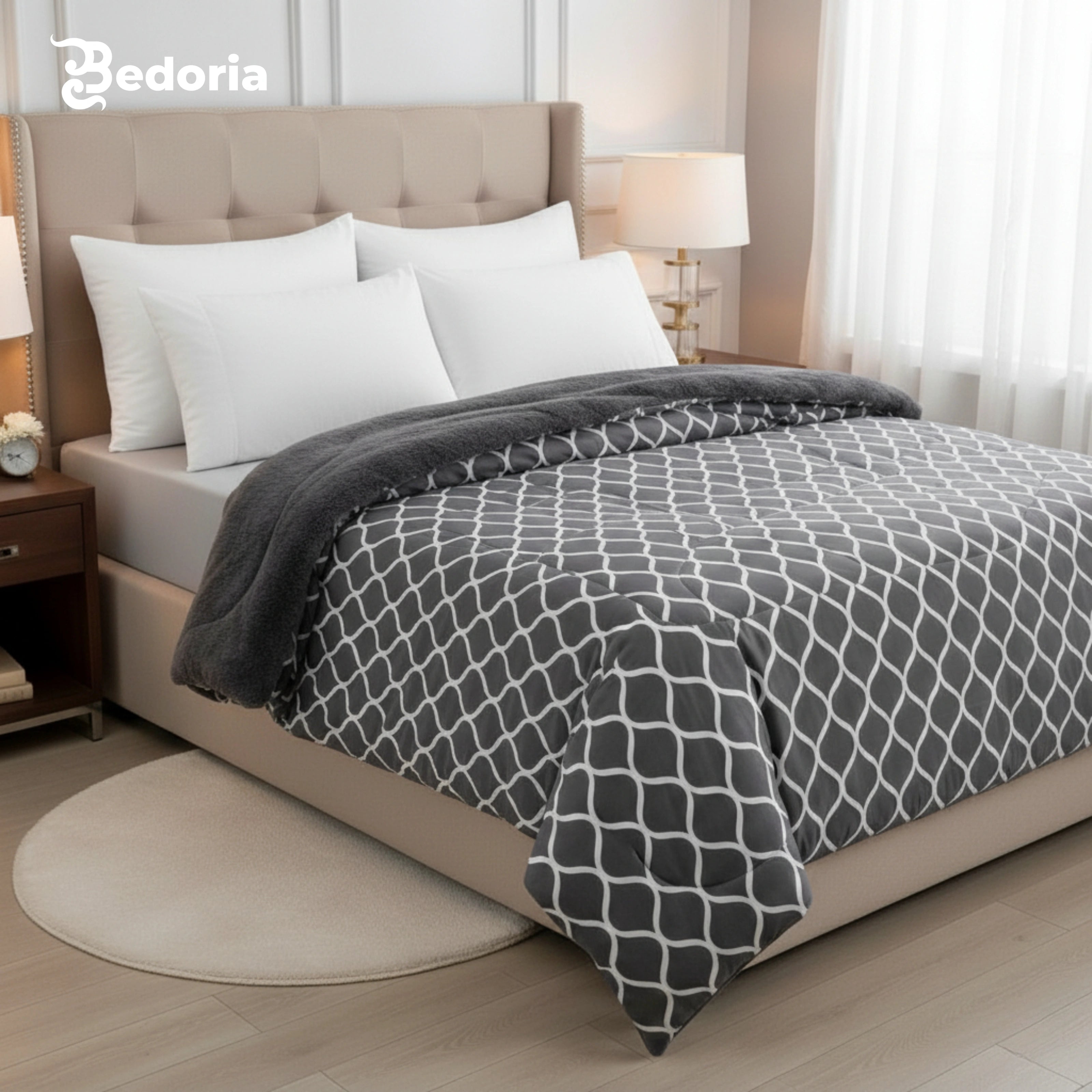 لحاف كومفرت جراي