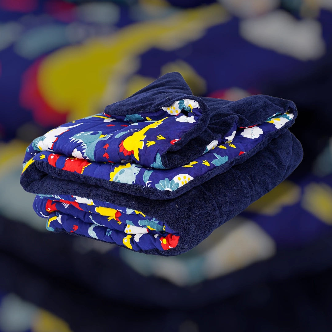 لحاف دابل فيس بلو كيدز